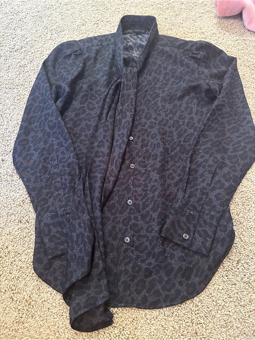 ann taylor long sleeve shirt
